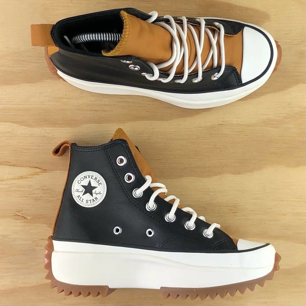 Converse Run Star Hike High Top Platform Black - Picture 3 of 9